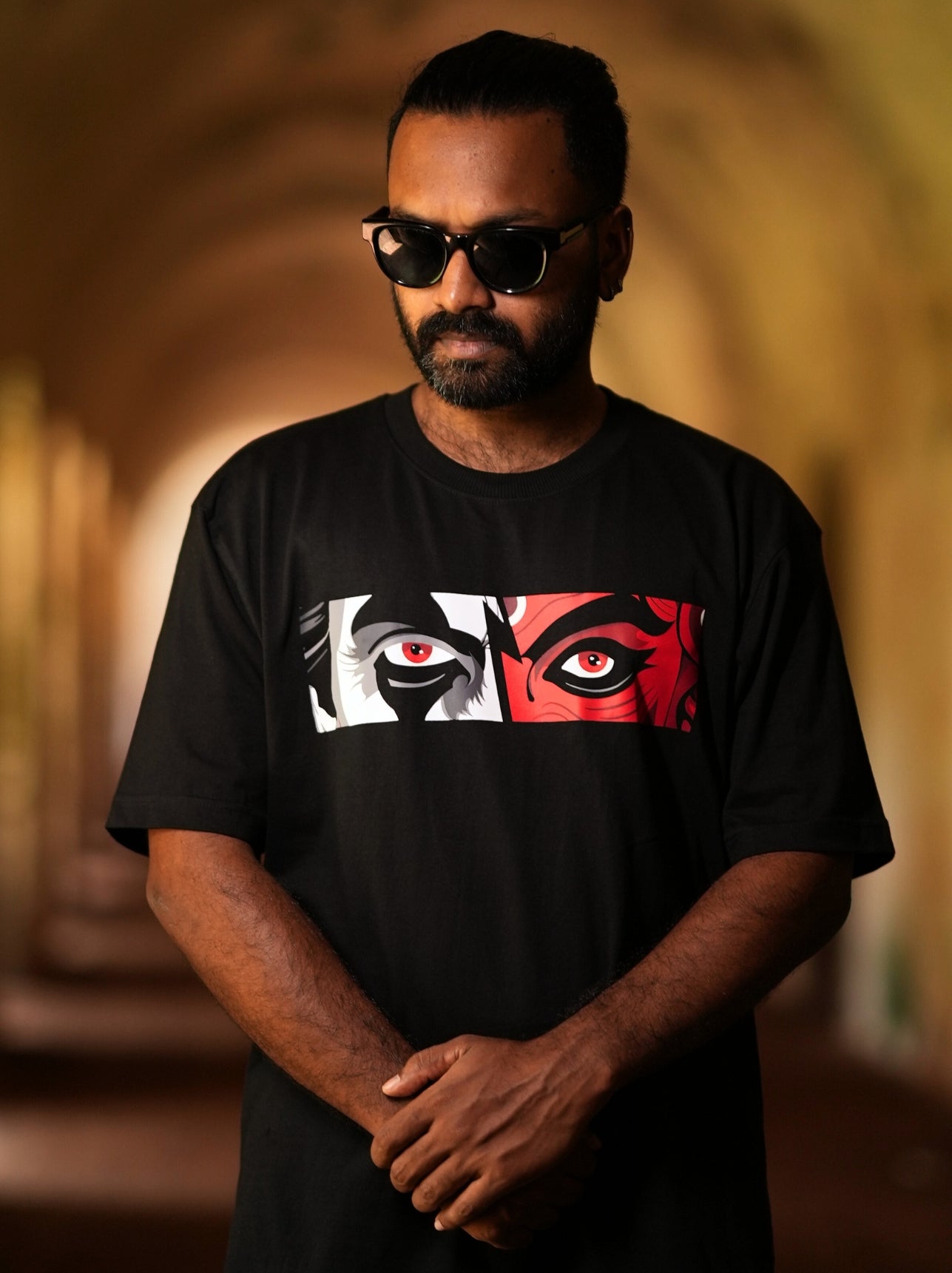 Theyyam X Joker Oversized T-shirt