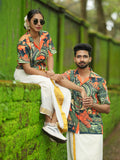 Onam Kerala Cuban Collar Shirt