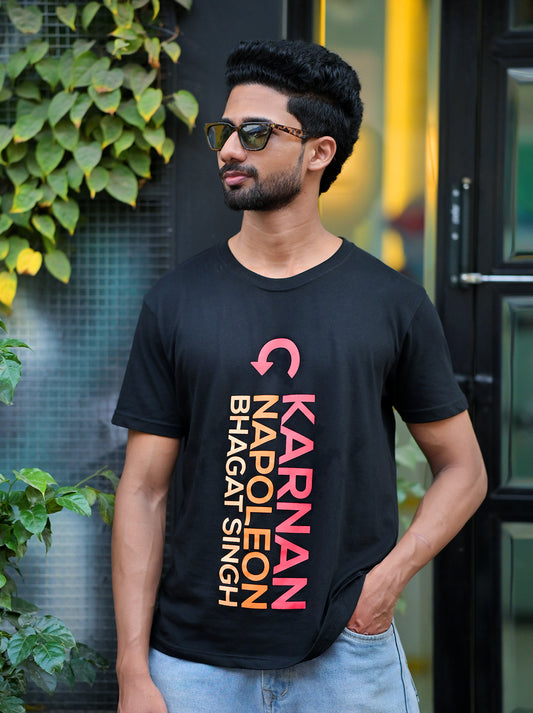 7th Day T shirt: Karnan Napolian Bhagat Singh