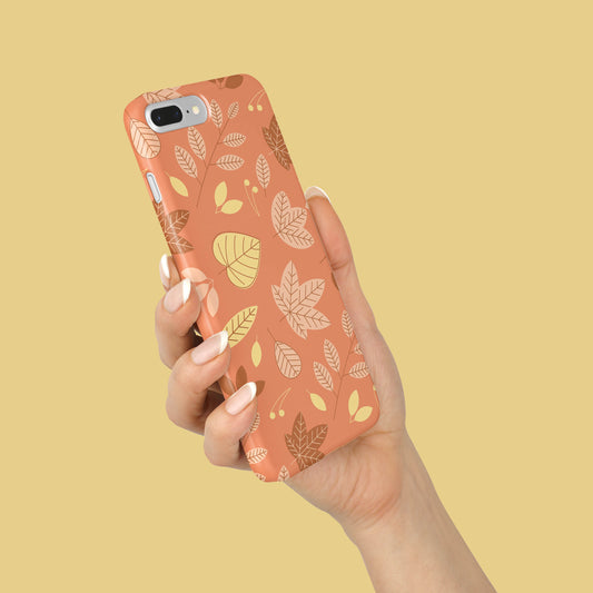 Orange Floral Pattern