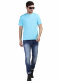 Solids : Premium Sky Blue Unisex T -shirt