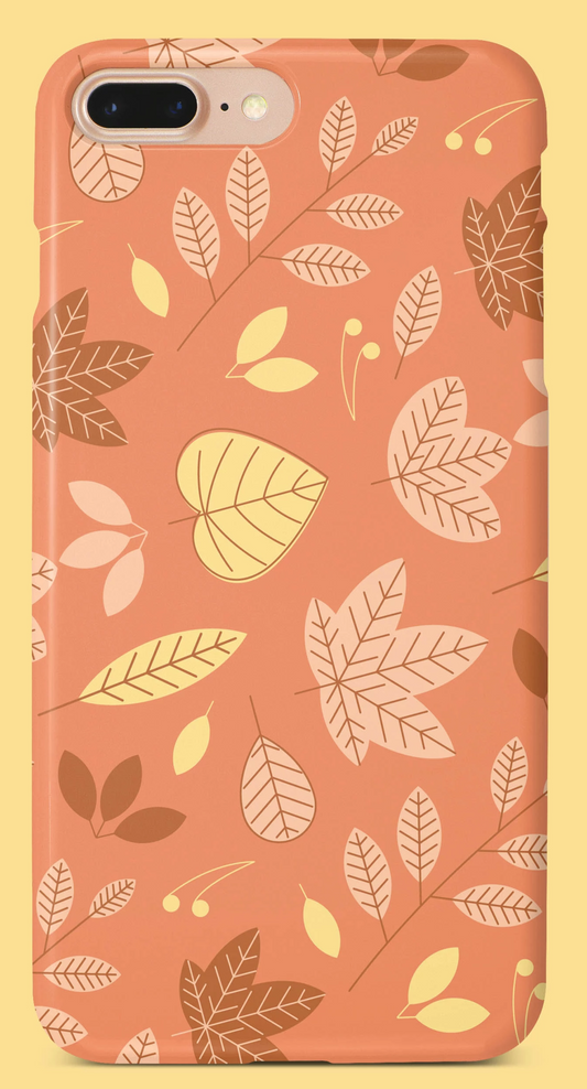 Orange Floral Pattern