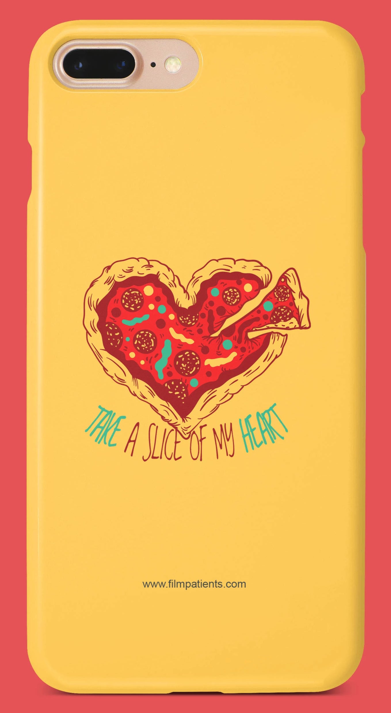 Pizza Love Mobile Cover | Film Patients