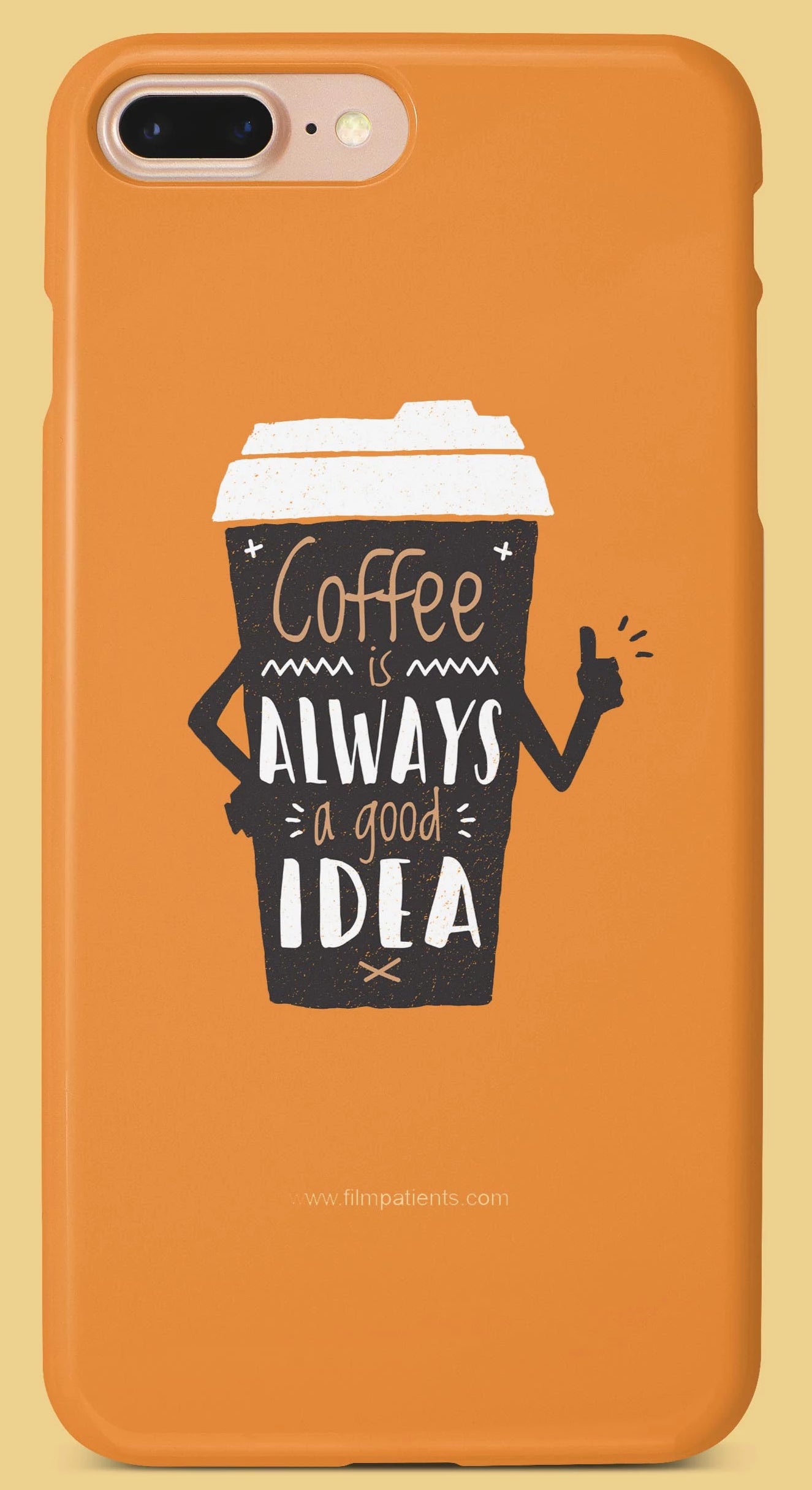 Coffee Lover Mobile Cover | Film Patients