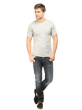 Solids : Premium Grey Melange Unisex T -shirt
