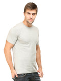 Solids : Premium Grey Melange Unisex T -shirt