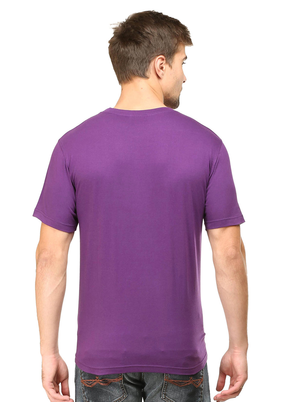 Solids : Premium Purple Unisex T -shirt