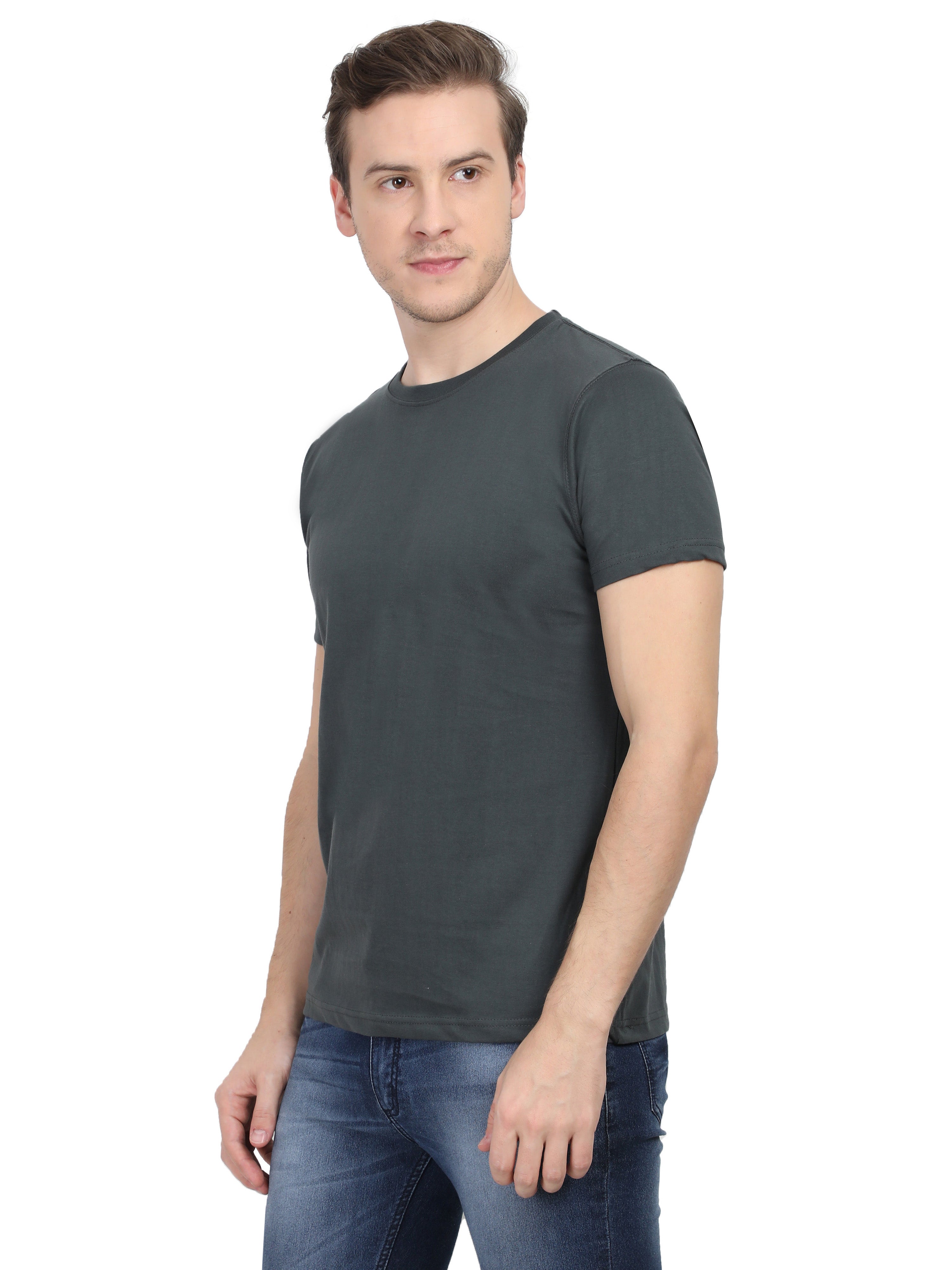 Solids: Steel Grey Premium T-shirt