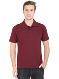 Polos: Maroon  Premium T-shirt