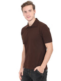 Polos: Coffee Brown  Premium T-shirt
