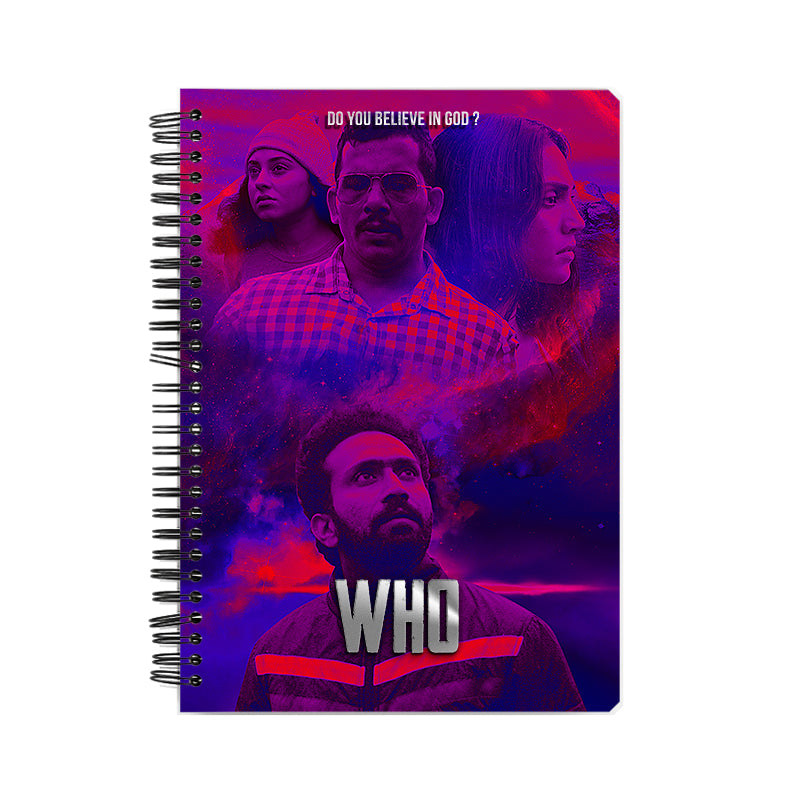 Who Movie Abstract Note Book