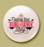 Father Love Button Badge