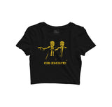 CID Escape - Pulp Fiction CropTop