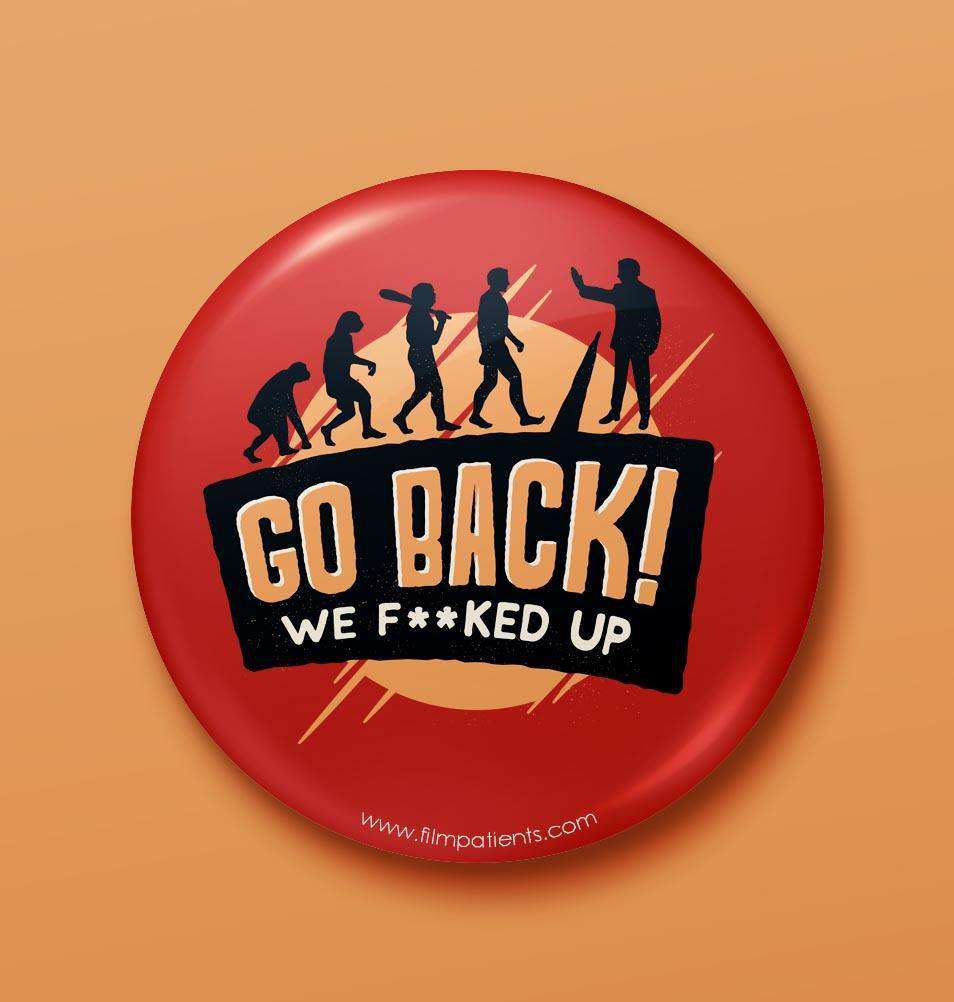 Buy Pre-Evolution Button Badge Online | Film Patients