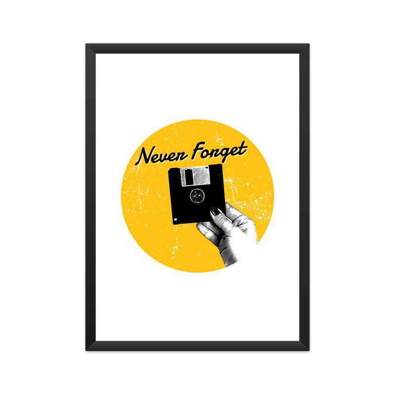 Never Forget Movie A3 Poster