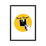 Never Forget Movie A3 Poster
