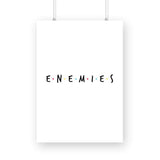 ENEMIES  A3 Poster