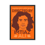 IMTIAZ ALI Fan Boy A3 Poster