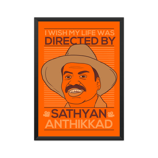 Sathyan Anthikadu Fan Boy A3 Poster