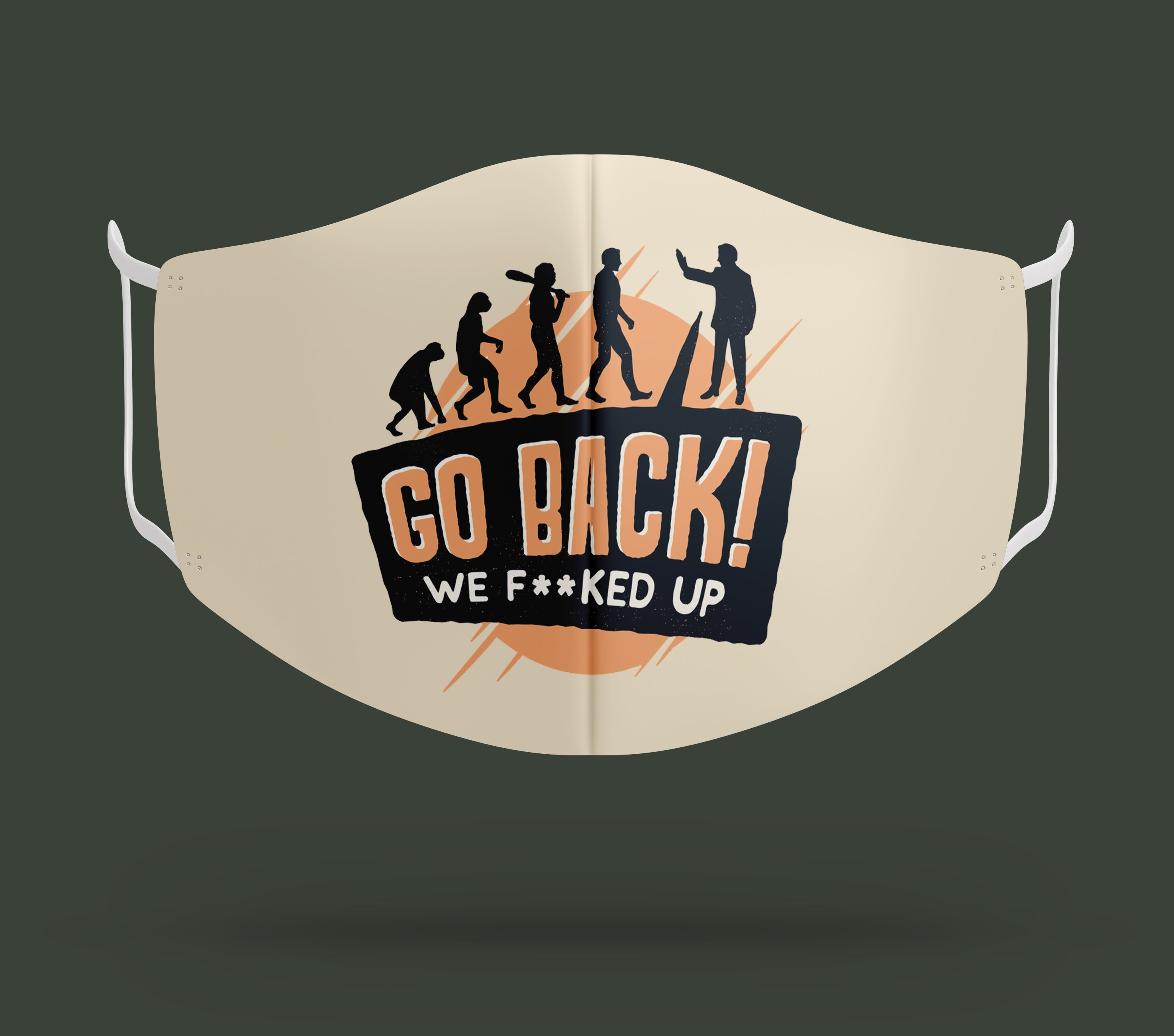 Evolution Mask : Go Back (Pack of 3)