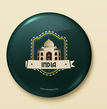 India Button Badge