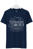 Nummade Kochi Premium Navy Blue Tshirt
