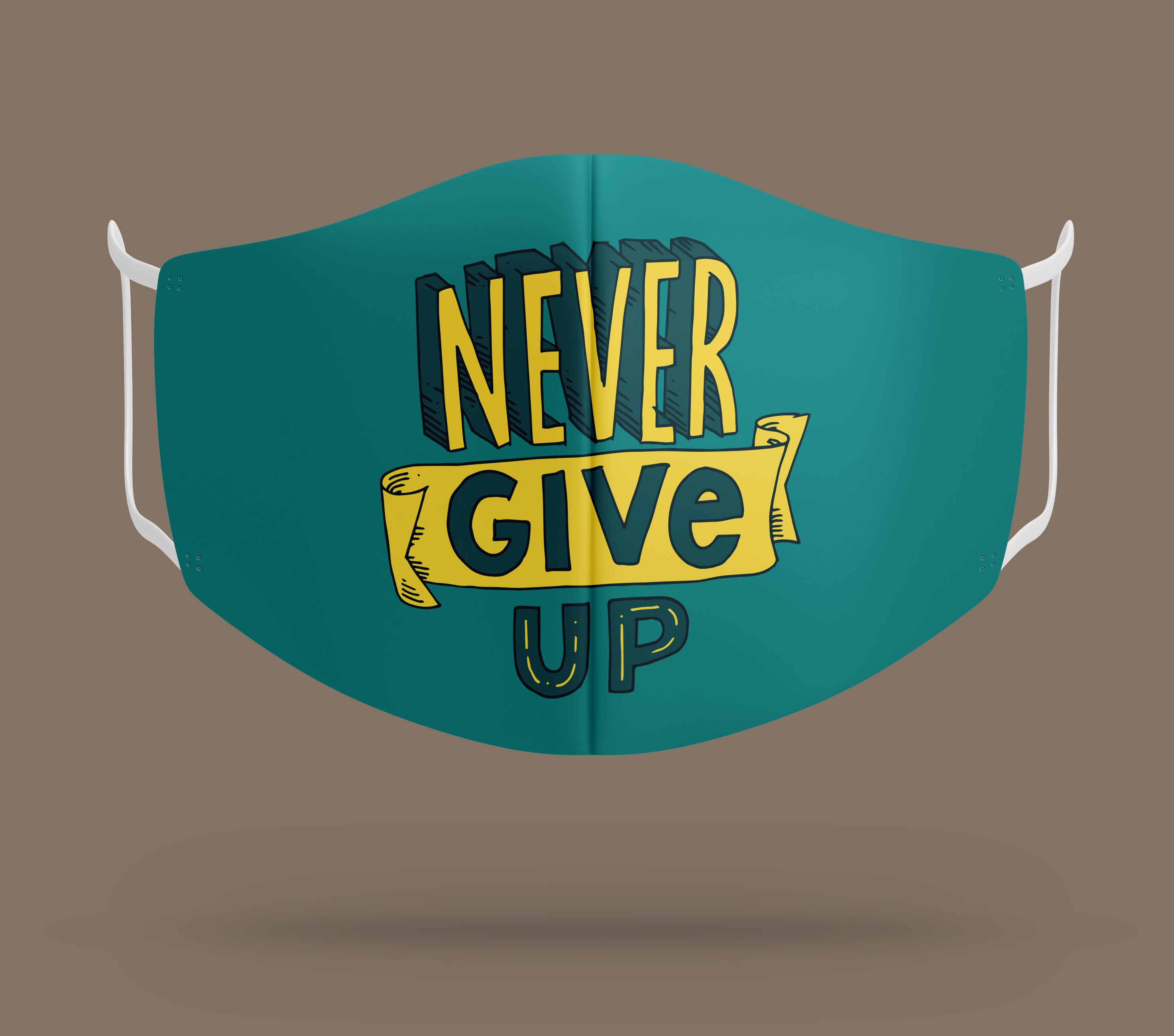 Never Give Up Premium Mask (Pack of 3 )