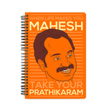 Mahesh takes the Prathikaram Notebook