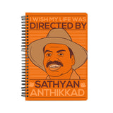 Sathyan Anthikadu Fan Boy Notebook