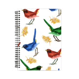 Bird Pattern Notebook