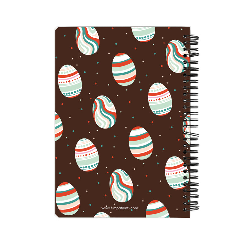 Easter Egg Pattern Notebook