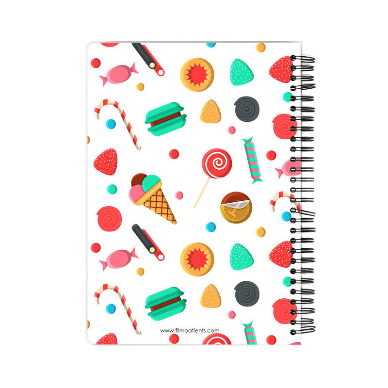 Candies and IceCreams Pattern Notebook
