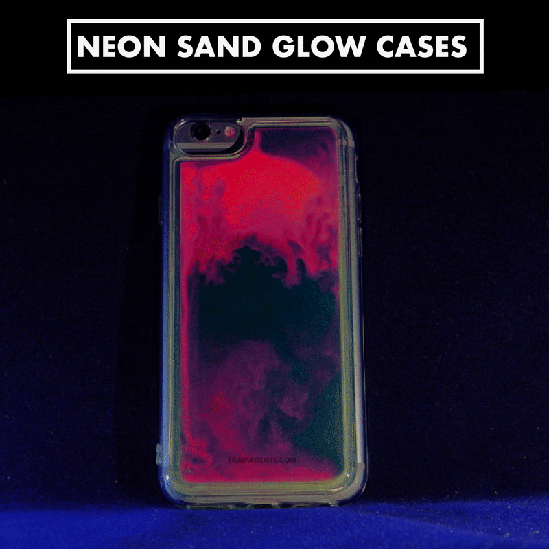 Neon Sand Glow Case | Pink