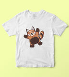 Red Panda Kids Tshirt