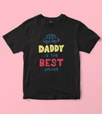 Daddy is the best driver Kids Tshirt