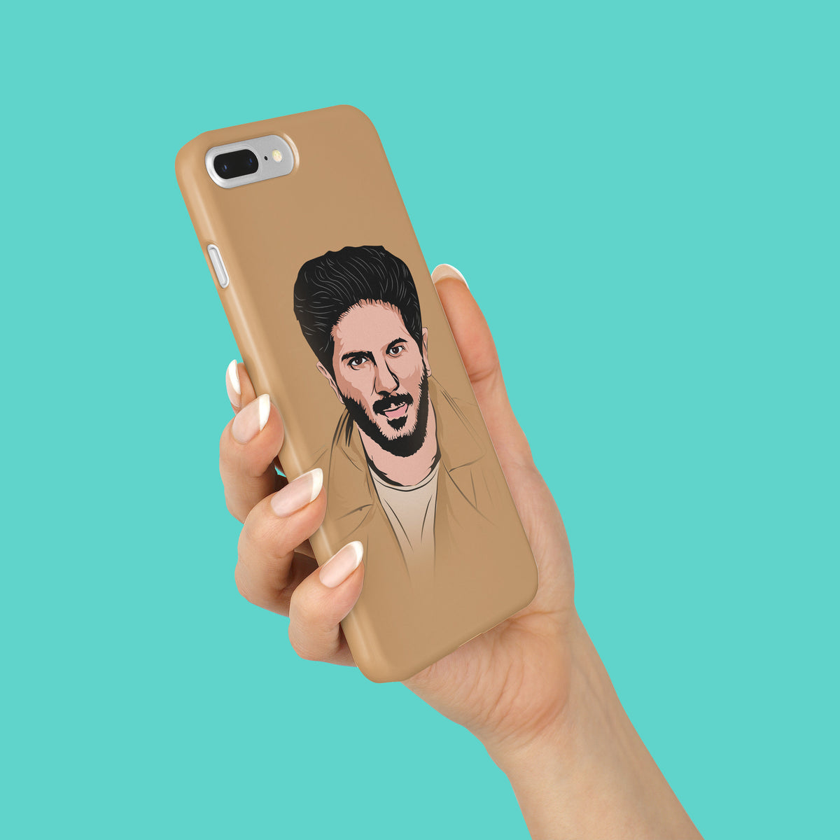 DQ Illustration Mobile Cover | Film Patients