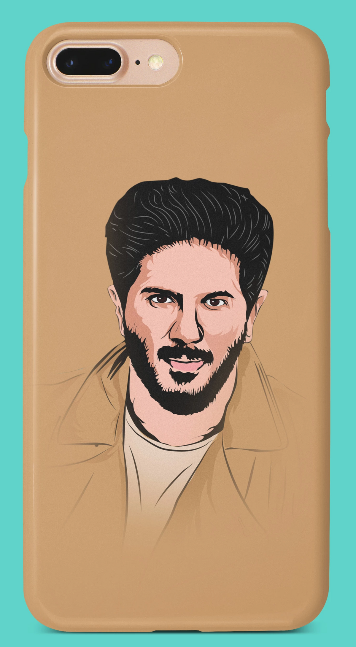 DQ Illustration Mobile Cover | Film Patients