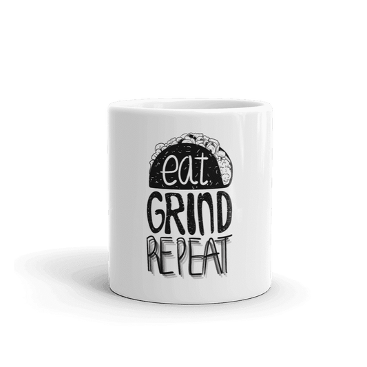 Eat Grind Repeat Coffee Mug