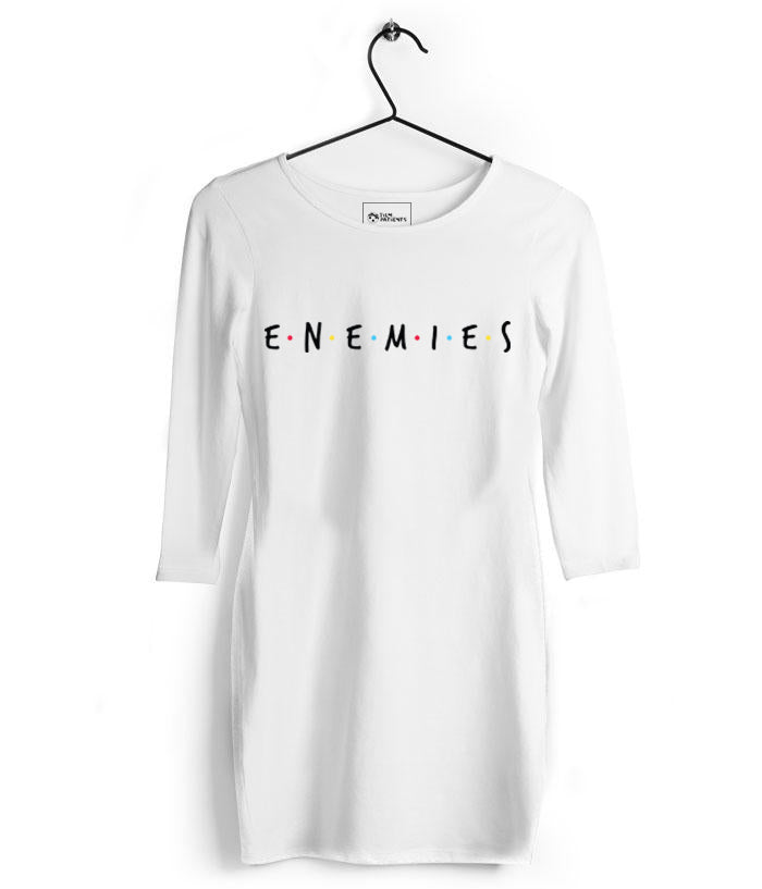 Friends : Enemies Tshirt Dress