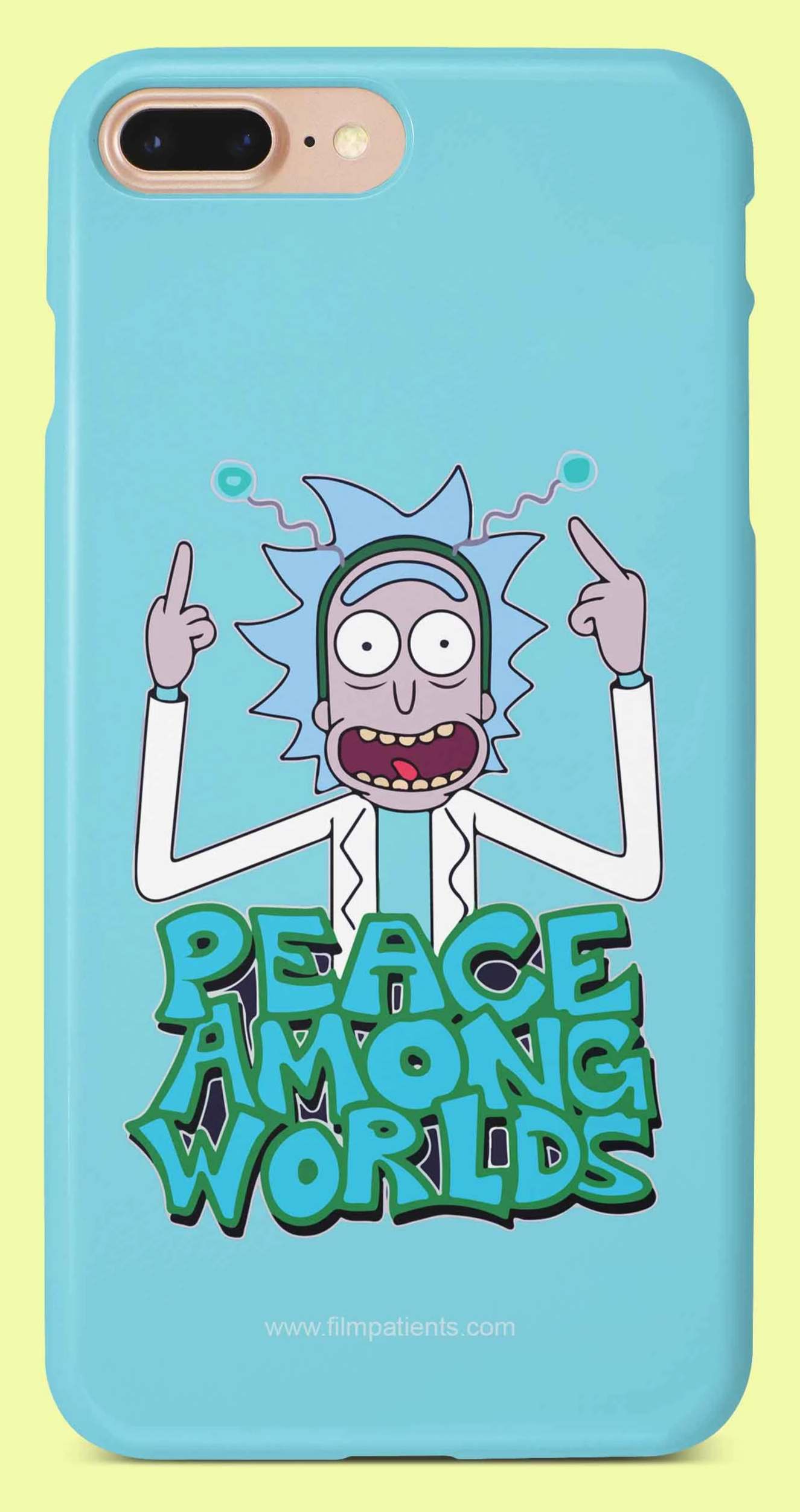 Peace Among Worlds Rick and Morty Mobile Cover Film Patients