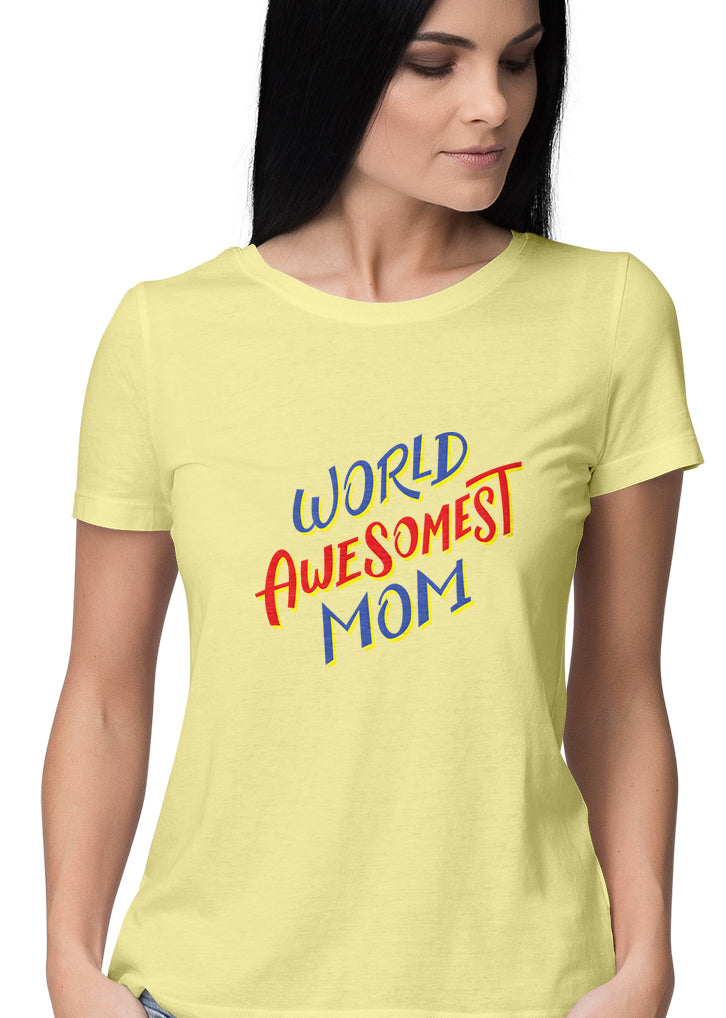 Worlds Best Mom Womens Tshirt